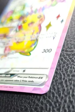POKEMON PIKACHU EX RAINBOW FULL ART 219/191 HOLO SV08 SURGING SPARKS - Image 2