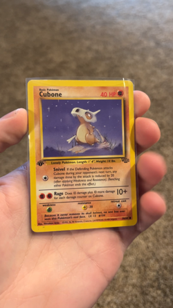 Pokemon TCG Cubone 1st Edition Jungle 50/64 - Image 2
