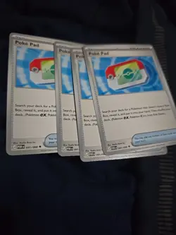 4x Poke Pad 081/088 Perfect Order Pokemon Playset - Image 1