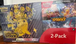 Pokemon TCG Scarlet & Violet Surging Sparks Elite Trainer Box Sealed - Image 1
