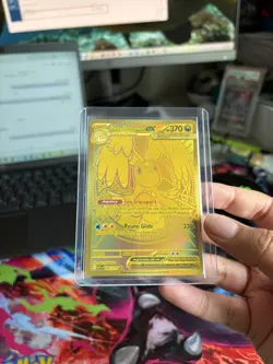 Mega Dragonite Ex 295/217 GOLD HYPER RARE POKEMON ASCENDED HEROES - Image 1