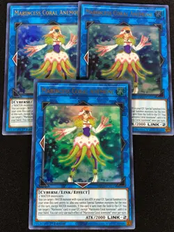 Yugioh Marincess Coral Anemone MP20-EN119 1st ULTRA x3 (NM) - Image 1