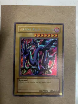 YU-GI-OH! MAGIC RULER 1ST EDITION SERPENT NIGHT DRAGON #MRL-103 - Image 1