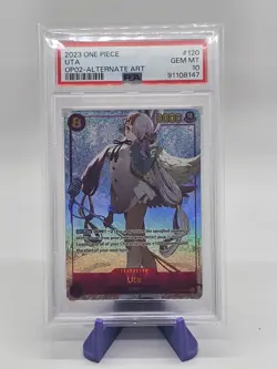 2023 One Piece English - Uta Alternate Art OP02-120 PSA 10 - Image 1