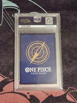 PSA 10 Nami Alt Art Errata "Beta" OP01-016 One Piece CCG English - Image 3