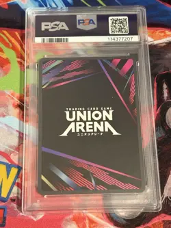 Bandai Demon Slayer Tanjiro Kamado Union Arena BT/KMY #008 2 Star PSA 10 - Image 3