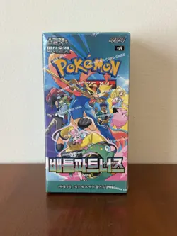 (U.S seller) Pokemon Card Scarlet & Violet Battle Partners Booster Box Korean - Image 1