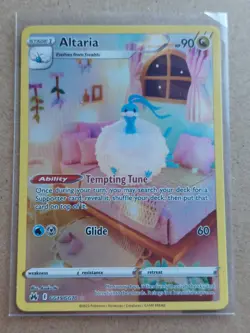Altaria GG19/GG70 Crown Zenith Pokemon Card NM Pack Fresh - Image 1