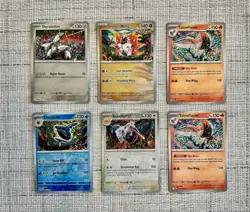 Pokemon TCG Shinji Kanda Illustrator Lot - 6 Bulk Cards - Variety - Near Mint - Image 1