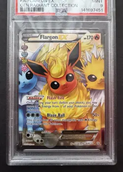*PSA 9* Flareon EX RC28/RC32 - Radiant Collection - Gem Mint Pokemon Card - Image 3