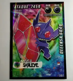 Mega Sableye Holo Full Art non-TCG Pokemon Card - Image 1
