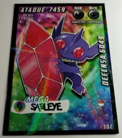 Mega Sableye Holo Full Art non-TCG Pokemon Card - Image 2