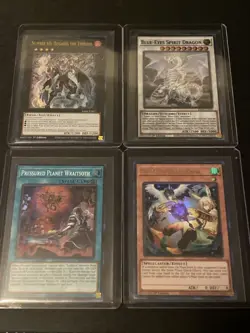 Yu-Gi-Oh 4 Card Lot First Edition (Sole Owner) Variety Of Cards - Image 1