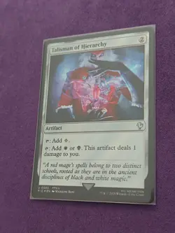 Talisman of Hierarchy (Surge Foil) #365 (NM) Final Fantasy FIC Magic MTG - Image 2