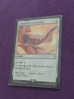 Talisman of Conviction (Surge Foil) #363 (NM) Final Fantasy FIC Magic MTG - Image 2