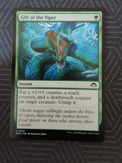 mtg gift of the viper modern horizons 3 - Image 1