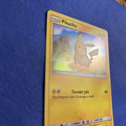 Pokemon Card Holo Pikachu SM183 Black Star Promo Sun & Moon NM - Image 2