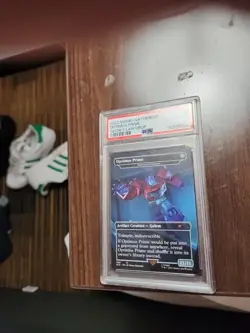 Psa 10 Optimus Prime - Darksteel Colossus Secret Lair Drop - Image 1