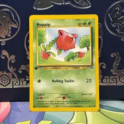 1st edition Pokemon Hoppip Neo Discovery 55/75 - NM - Image 1