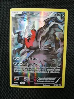2016 Pokemon XY Black Star Promo Darkrai #XY114 - Image 1