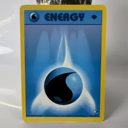 Pokemon TCG Water Energy Gym Heroes 132/132 Regular 1st Edition NM - Image 1