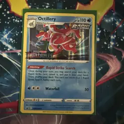 Octillery SWSH089 Pokemon TCG Battle Styles Prerelease Promo NM - Image 1