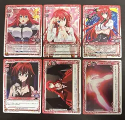 High School DxD Rias 02006a PR Precious Memories Trading Card Used - Image 1