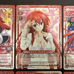 High School DxD Rias 02006a PR Precious Memories Trading Card Used - Image 3