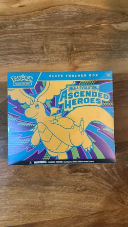 IN HAND READY TO SHIP Pokemon TCG Ascended Heroes ELITE TRAINER BOX Sealed NEW - Image 1