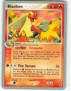 Blaziken - World Championships 2004 - 3/109 Ruby & Sapphire - Pokemon TCG - Image 1