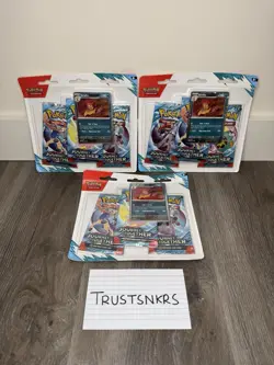 3X Pokemon TCG Scarlet & Violet - Journey Together - 3 Pack Blister ✅SEALED✅ - Image 1