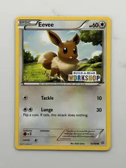 Eevee 2015 63/98 Build-A-Bear Workshop Exclusive Pokemon - Image 1