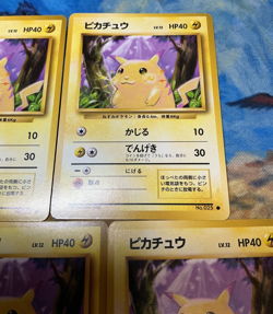 Pokemon Japanese Base Set Pikachu No. 025 Nintendo 1996 Set #2694 - Image 5