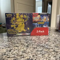 Pokemon Surging Sparks Elite Trainer Box and Booster Bundle Costco, 2-Pack - Image 1