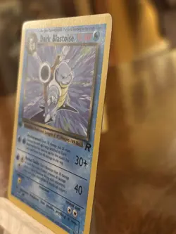 1st Edition Dark Blastoise 20/82 Team Rocket Pokemon Vintage TCG - Image 3