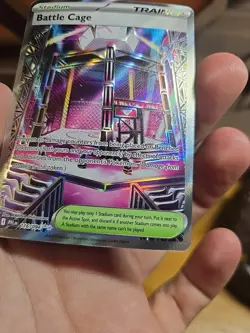 Pokemon TCG Battle Cage 116/094 ME02: Phantasmal Flames Ultra Rare Near Mint - Image 5