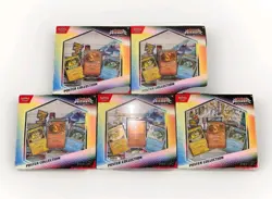 Lot of 5 - NEW Pokemon TCG SV8.5 PRISMATIC EVOLUTIONS Poster Collection Box - Image 1