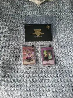 Yugioh 2023 WCS Dark Magician Girl and Magic Cylinder 2023-JPP01 and 2023 JPP02 - Image 1