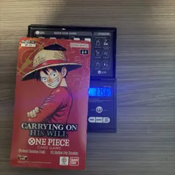 One Piece OP-13 CARRYING ON HIS WILL Sleeved Booster Pack - HEAVY - 37.56g - Image 1