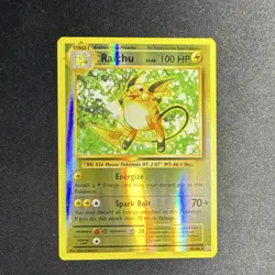 Pokemon Raichu 36/108 Evolutions 2016 Reverse Holo Rare - Image 1