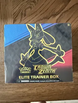 Pokemon TCG - Scarlet & Violet Crown Zenith ETB SEALED 820650851476 - Image 1