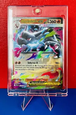 Mega Charizard X ex Double Rare 13/94 Phantasmal Flames Pokemon TCG Card Holo - Image 1