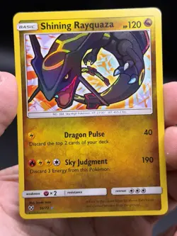 Shining Rayquaza Holo Rare 56/73 Pokemon SM Shining Legends English NM - Image 3