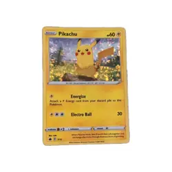 Pokemon Pikachu Holo 7/15 Basic Card 2022 English HP60 Nintendo TCG - Image 1