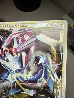 Pokemon Palkia Dialga Legend Jumbo Oversized Card 102/102 LP Rare Holo - Image 3