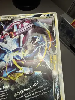 Pokemon Palkia Dialga Legend Jumbo Oversized Card 102/102 LP Rare Holo - Image 4