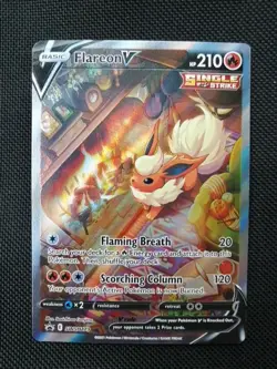 Flareon V SWSH179 SWSH: Sword & Shield Promo Cards Holo POKEMON - Image 1