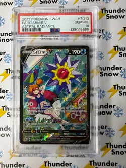 Starmie V #TG13 Astral Radiance 2022 Pokemon PSA 10 - Image 1