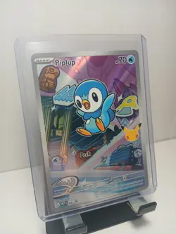 Pokemon TCG First Partner Promos 30th Anniversary Illustration Piplup 040 NM - Image 2