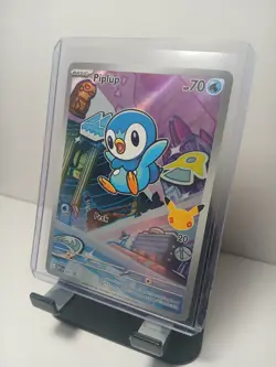 Pokemon TCG First Partner Promos 30th Anniversary Illustration Piplup 040 NM - Image 3